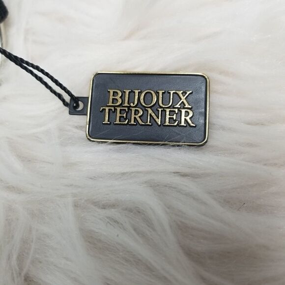 Bijoux Terner Black VEGAN LEATHER Hobo Bag. - Picture 6 of 12